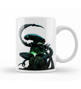 Alien Kupa Bardak Porselen