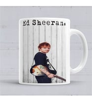 Ed Sheeran Kupa Bardak Porselen