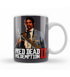 Red Dead  Redemption 2 Javier Escuela Kupa Bardak Porselen