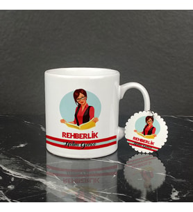 Rehberlik Kupa Bardak ve Anahtarlık Set