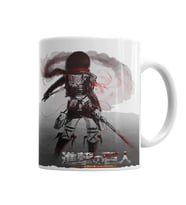 Attack on Titan Mikasa Kupa Bardak Porselen