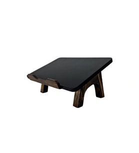 laptop stand - kitap stand - SİYAH RENK- AHŞAP - laptop sehpası