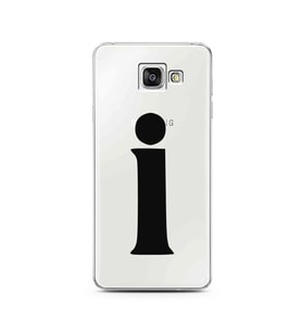 Samsung A3 (2016) Harf Tasarımlı Telefon Kılıfı İ-Harfi 