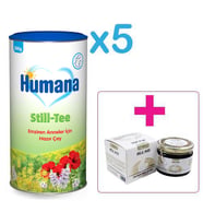 Humana Still Tee Bitki Çayı - 5 Kutu + Esela Milk Max