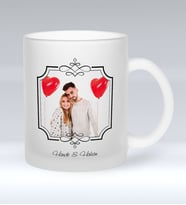 BK Gift Kişiye Özel İsimli Fotoğraflı Cam Kupa Bardak-31 (Beyaz)
