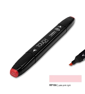 TOUCH TWIN MARKER RP196 PALE PINK LIGHT