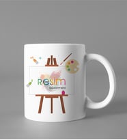 Kişiye Özel Resim Öğretmeni Kupası
