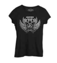 Linkin Park - Wings Siyah Kadın Tshirt