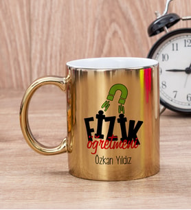 Fizik Öğretmeni Gold Kupa Bardak