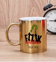 Fizik Öğretmeni Gold Kupa Bardak