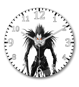 Ryuk Duvar Saati Bombeli Gercek Cam