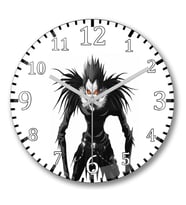 Ryuk Duvar Saati Bombeli Gercek Cam