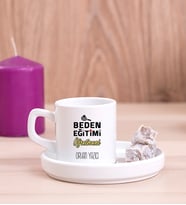 Beden Eğitimi Öğretmeni Concept Türk Kahvesi Fincanı