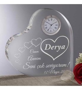 Anneler Günü Hediyesi İsimli Kalp Ödülü
