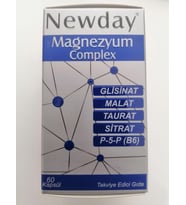 Newday Magnezyum Complex 60 Kapsül 8681227011646