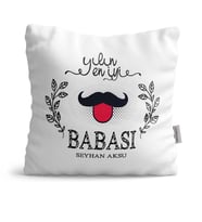 BK Gift Kişiye Özel Yılın En İyi Babası  Yastık  2