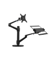 NPO STD7090B 10"-27" Notebook Stand ve Amortisörlü Vesa Monitör Tutucu Kol Siyah