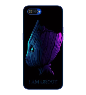 Baby Groot Tasarım Süper Şeffaf Silikon Telefon Kılıfı Oppo Realmi C2