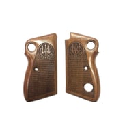 Beretta Mod 71 Uyumlu (Çift Düğmeli Beretta Uyumlu) Özel Model Lazer Kesim Ahşap Kabze Mod1
