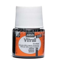 Pebeo Vitrail Şeffaf Cam Boyası 45ml Turuncu 16