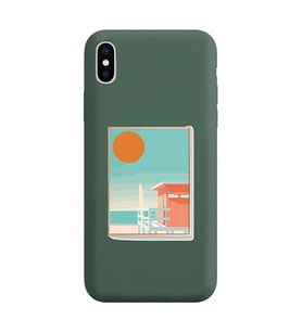 Koyu Yeşil Lansman Telefon Kılıfı Iphone Xs Max