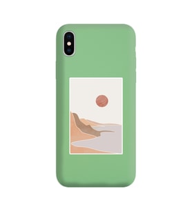 Yeşil Lansman Kılıf iPhone XS Max