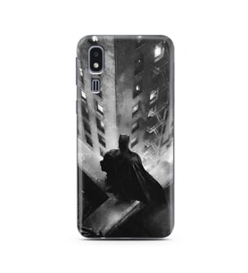 Batman Tasarım Süper Şeffaf Silikon Telefon Kılıfı Samsung A2 Core