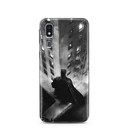 Batman Tasarım Süper Şeffaf Silikon Telefon Kılıfı Samsung A2 Core