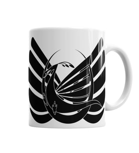Dragon Kupa Bardak Porselen