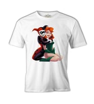 Harley Quinn and Ivy Beyaz Erkek Tshirt