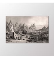 Arty Tablo Ürgüp Yakınlarında Bir Köy, Nevşehir Tablo (Karışık)