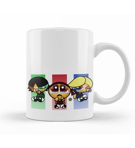 Powerpuff   Girls     Kupa Bardak Porselen