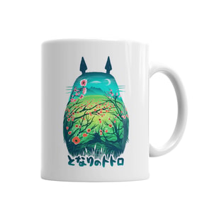 Totoro Kupa Bardak Porselen