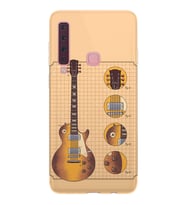 Kılıfland Samsung Galaxy A9 2018 Kılıf Silikon Resimli Kapak Guitar Stok 455