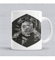 Isaac Newton Kupa Bardak Porselen