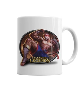 League Of Legends Lee Sin Kupa Bardak Porselen