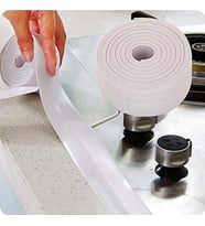 Su Sızdırmaz Banyo Mutfak Kenar Bandı 3.2 Mt (Beyaz)