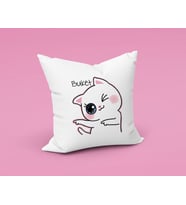 Şirin Kedi Yastığı Kişiye Özel