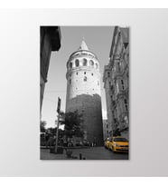 Arty Tablo Galata Kulesi Tablo (Karışık)