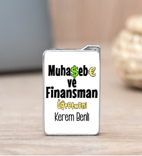 Muhasebe Ve Finansman Öğretmeni İsme Özel Çakmak