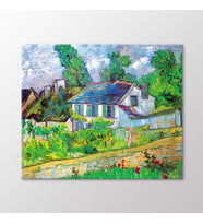 Arty Tablo Auvers'teki Evler, 1890 Tablo (Karışık)