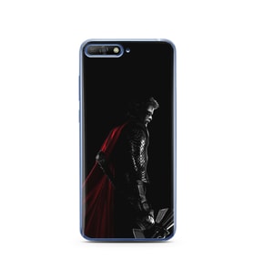 Aslan Neon Tasarım Süper Şeffaf Silikon Telefon Kılıfı Huawei Y6 2018