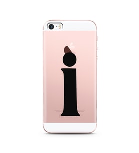 Iphone 5 Harf Tasarımlı Telefon Kılıfı İ-Harfi 