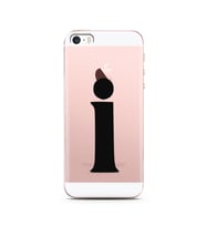 Iphone 5 Harf Tasarımlı Telefon Kılıfı İ-Harfi 