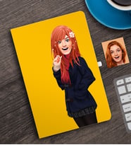 BK Gift Kişiye Özel Animasyon Bebek Karikatürlü Defter-3B