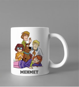 Scooby Doo Kupası Kişiye Özel