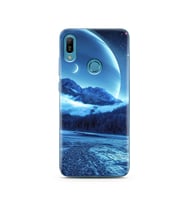 Kış Tasarımlı Süper Şeffaf Silikon Telefon Kılıfı Huawei Y6 Prime (2019)