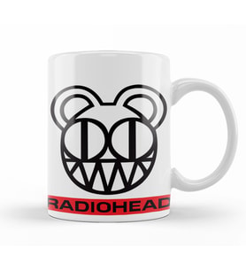 Radiohead Logo Kupa Bardak Porselen
