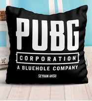 BK Gift Kişiye Özel PUBG Yastık - 15 (Beyaz)