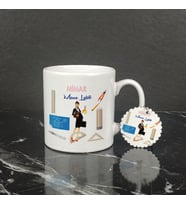 Mimar Kupa Bardak ve Anahtarlık Set 001